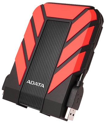 Внешний жесткий диск HDD USB 1 TB ADATA HD710 Pro, AHD710P-1TU31-CRD, красный