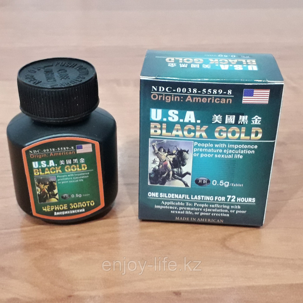USA Black Gold - средство для повышения потенции (16 таблеток)