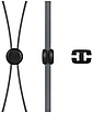 Беспроводные наушники Defender OutFit B710, черный+белый, фото 3
