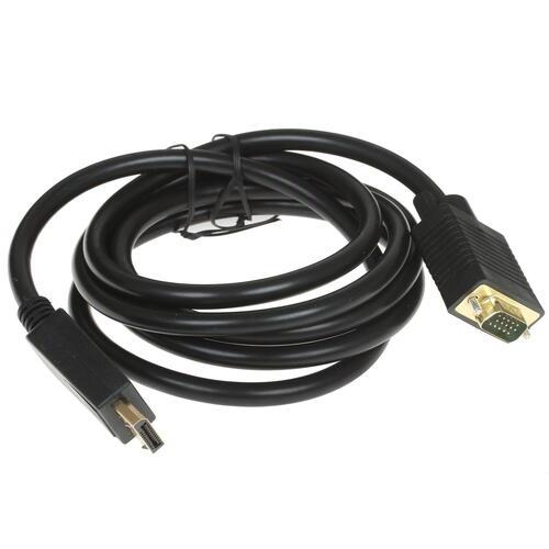 Кабель Cablexpert miniDisplayPort - VGA, CC-mDPM-VGAM-6 1.8 м Черный - фото 2 - id-p92946541
