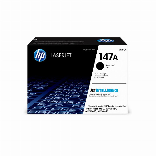 Лазерный картридж HP 147A (Оригинальный, Черный - Black) W1470A
