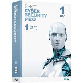 Eset NOD32 Cyber Security Pro - продление лицензии на 1 год на 1 ПК