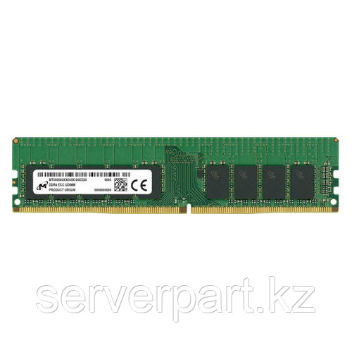 ОЗУ для сервера Micron 16GB DDR4 2933 (PC4-23400) RDIMM DRx8 ECC (MTA18ASF2G72PDZ-2G6)