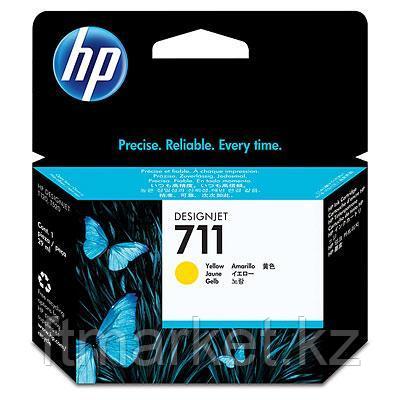 HP CZ132A Yellow Ink Cartridge №711 for Designjet T120/T520 ePrinter, 29 ml.