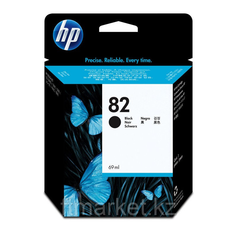 HP CH565A Black Ink Cartridge №82 for DesignJet 510, 69 ml.