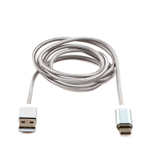 Кабель USB, Cablexpert CC-USB2-AMUCMM-1M, серебро - фото 1 - id-p92960556