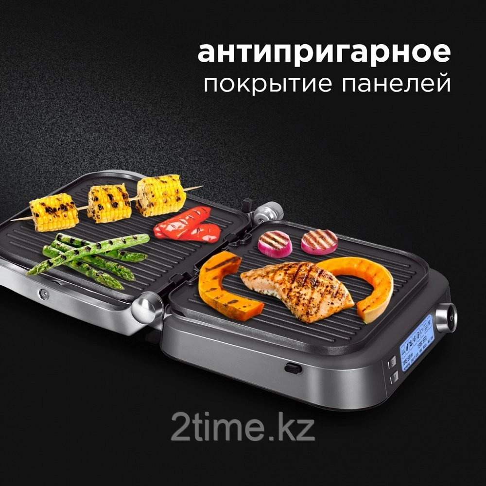 Гриль-духовка REDMOND SteakMaster RGM-M816P (Черный/хром) - фото 6 - id-p92960593