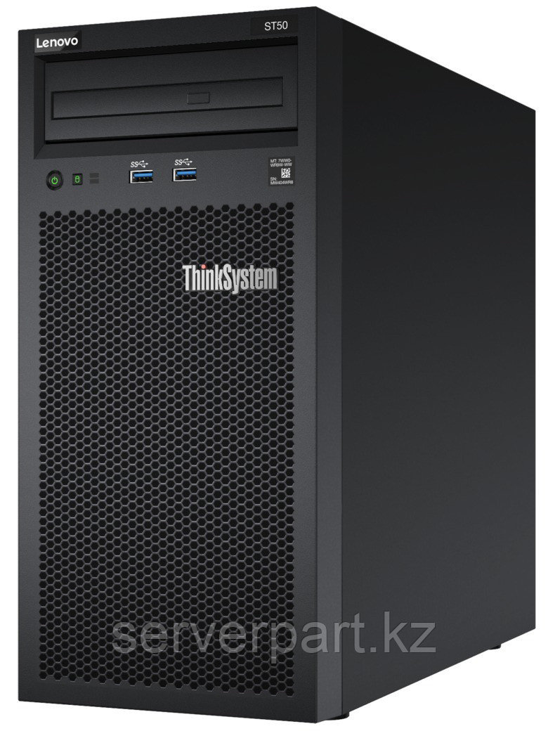 Сервер Lenovo ST50 Tower 3LFF/4-core intel Xeon E-2224G 3.5GHz/32GB EUDIMM/2x1TB SATA ES nhs/RSTe RAID