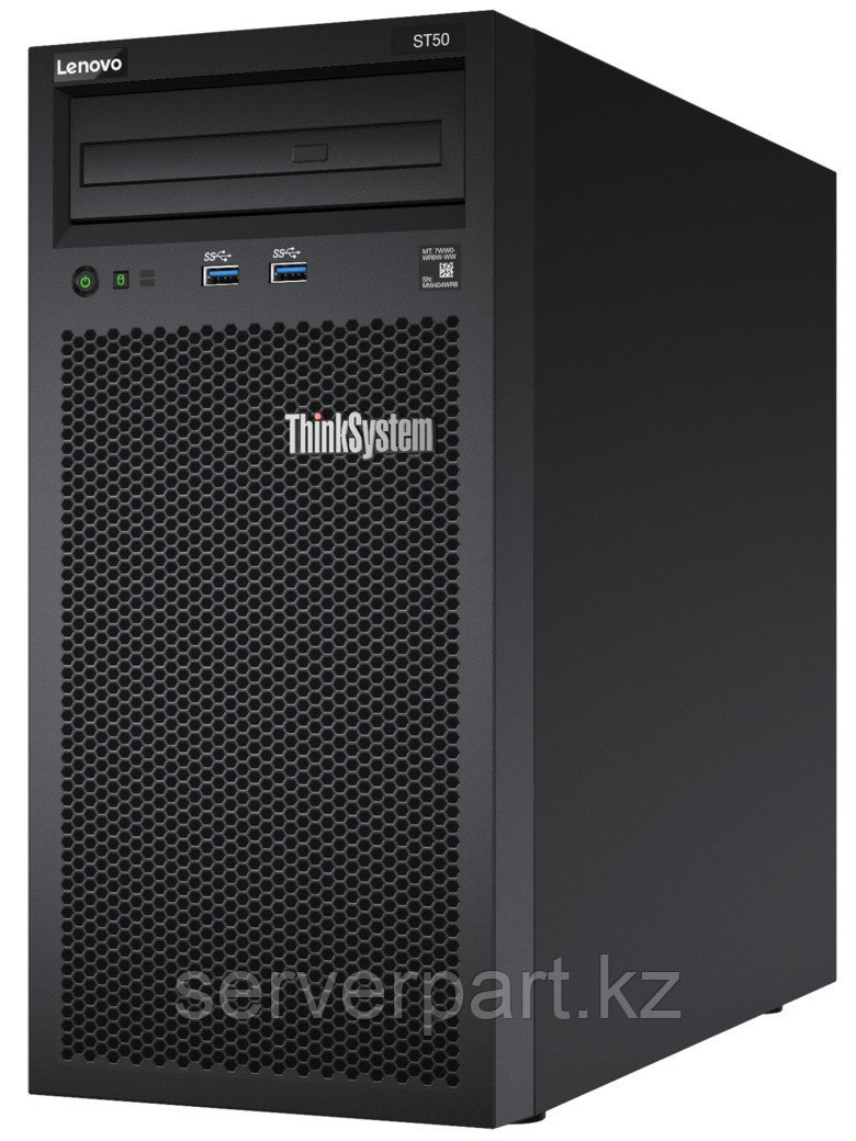 Сервер Lenovo ST50 Tower 3LFF/4-core intel Xeon E-2224G 3.5GHz/48GB EUDIMM/1x480GB SSD DT nhs/2x1TB SATA, фото 1