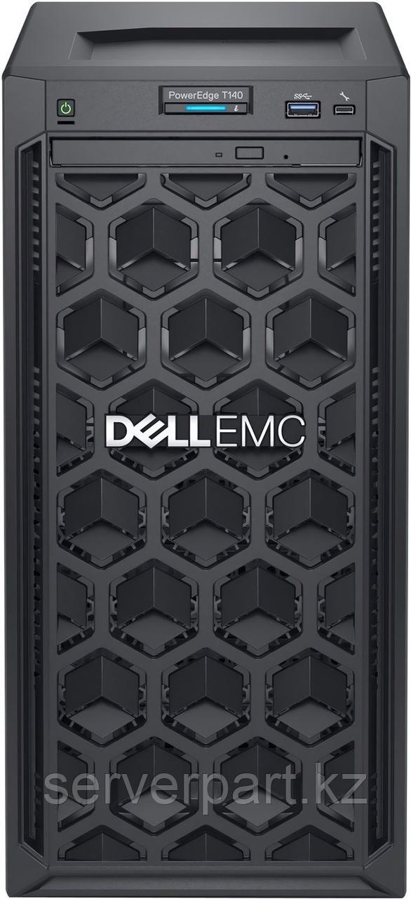Сервер Dell T140 Tower 4LFF/4-core intel Xeon E2124 3.3GHz/64GB EUDIMM/1x1TB SATA ES nhs/PERC H330/RAID