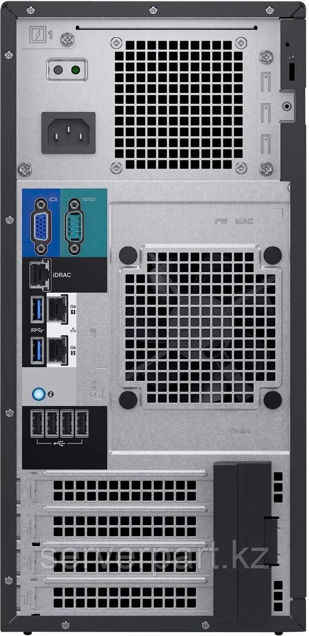 Сервер Dell T140 Tower 4LFF/4-core intel Xeon E2124 3.3GHz/64GB EUDIMM/1x480GB SSD RI nhs/1x1TB SATA ES - фото 3 - id-p88802065