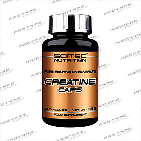 Креатин Creatine Caps 100% (120 капсул) / Scitec Nutrition
