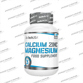 Магний BT Calcium Zinc Magnesium 100 tab.