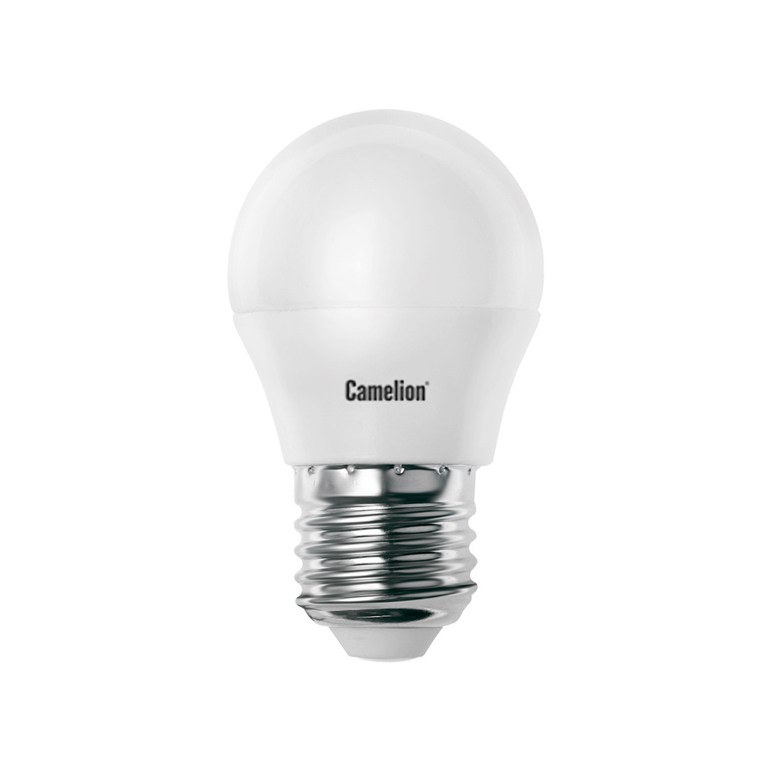 Camelion LED7-G45/845/E27 лампа светодиодная 7Вт, Тип колбы G45, Цвет. температура 4500К, Цоколь E27, Холодный