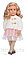 "Our generation" кукла Галия в белом полушубке/ 46 См/ Канада, фото 3