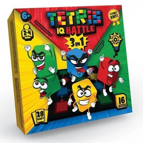 Danko toys игра развлекательная tetris IQ battle 3in1
