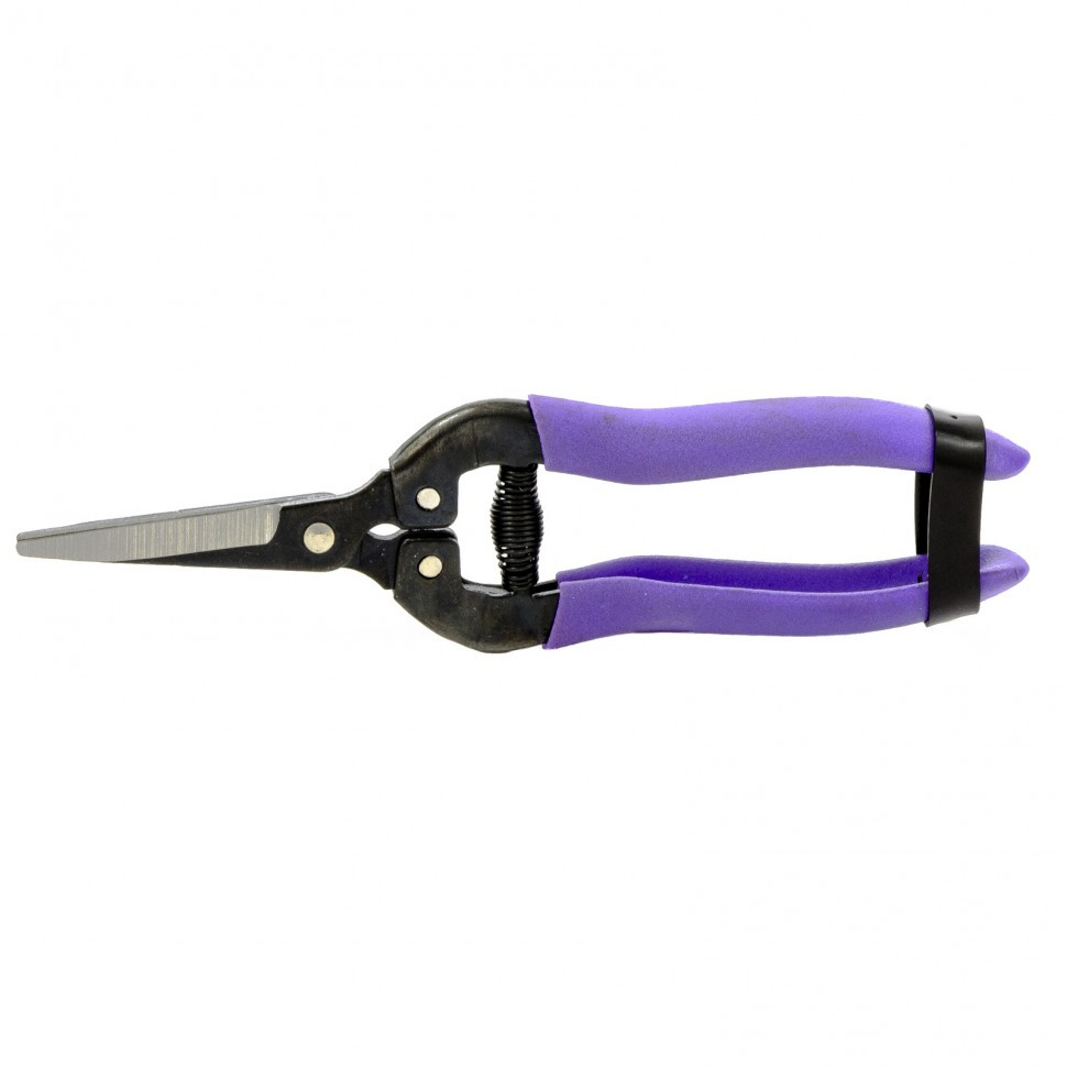 Секатор цветочный, 180 мм, металлические обрезиненные рукоятки, Palisad