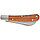 Нож садовый складной, прямое лезвие, 173 мм, деревянная рукоятка, Palisad, фото 3