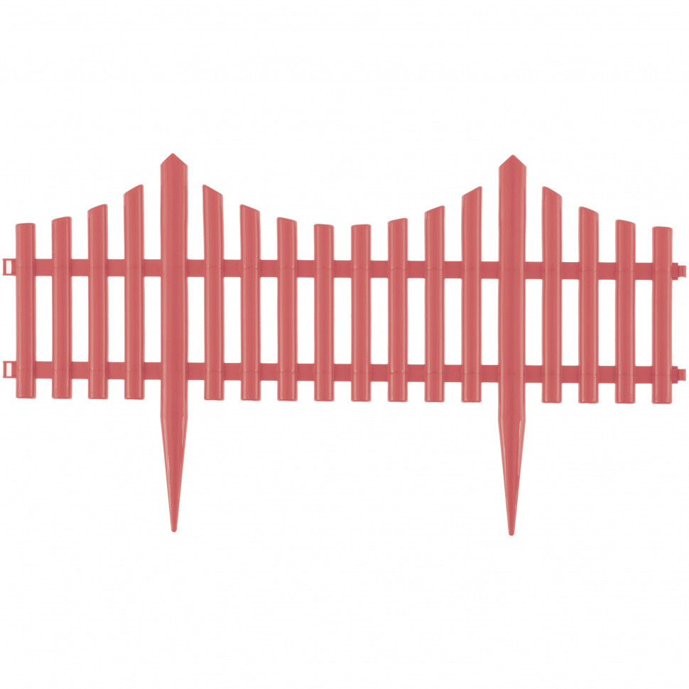 Забор декоративный "Гибкий", 24 х 300 см, коралловый, Россия, Palisad - фото 1 - id-p92963757