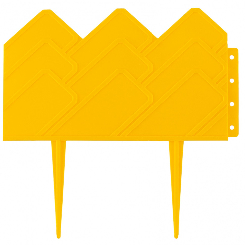 Бордюр "Кантри", 14 х 310 см, желтый, Россия, Palisad - фото 1 - id-p92963773