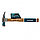 Молоток-гвоздодер, 450 г, угол 75, магнит, обрезиненная рукоятка American hickory GROSS, фото 5