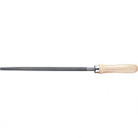 Напильник круглый, 250 мм, деревянная ручка Сибртех