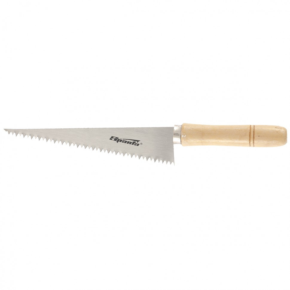 Ножовка по гипсокартону, 180 мм, деревянная рукоятка Sparta - фото 1 - id-p92967545