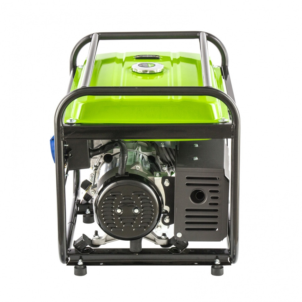 Генератор бензиновый БС-6500, 5.5 кВт, 230В, четырехтактный, 25 л, ручной стартер Сибртех - фото 8 - id-p92968188