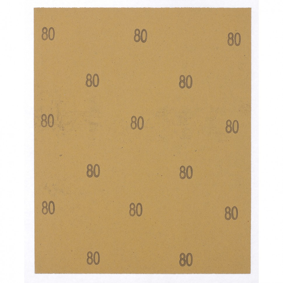 Шлифлист на бумажной основе, P 80, 230 х 280 мм, 10 шт, водостойкий Matrix - фото 3 - id-p92970897