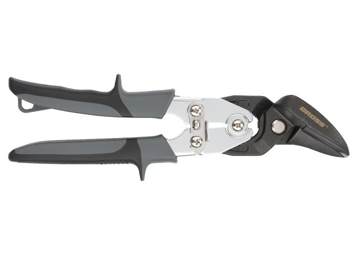 Ножницы по металлу "Piranha", усиленные, 255 мм, прямой и левый рез, сталь СrMo, двухкомпонентные рукоятки - фото 3 - id-p92971277