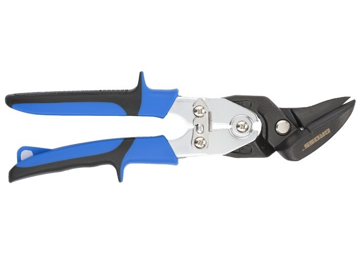Ножницы по металлу "Piranha", усиленные, 255 мм, прямой и правый рез, сталь СrMo, двухкомпонентные рукоятки - фото 3 - id-p92971278