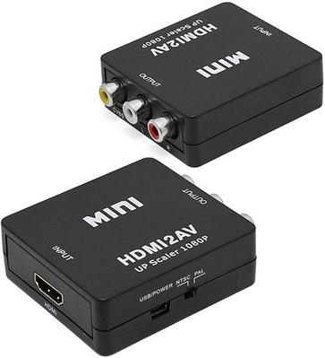 Конвертер HDMI Cablexpert DSC-HDMI-CVBS-001, черный