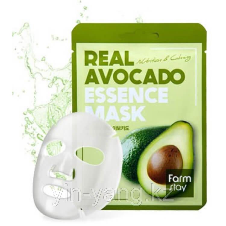 Маска тканевая для лица с экстрактом авокадо - Real avocado essence mask, 23мл - фото 2 - id-p92975047