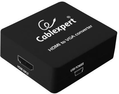 Конвертер HDMI Cablexpert DSC-HDMI-VGA-001, черный - фото 2 - id-p92975724