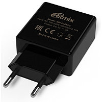 Зарядное устройство сетевое Ritmix RM-2025AC черный
