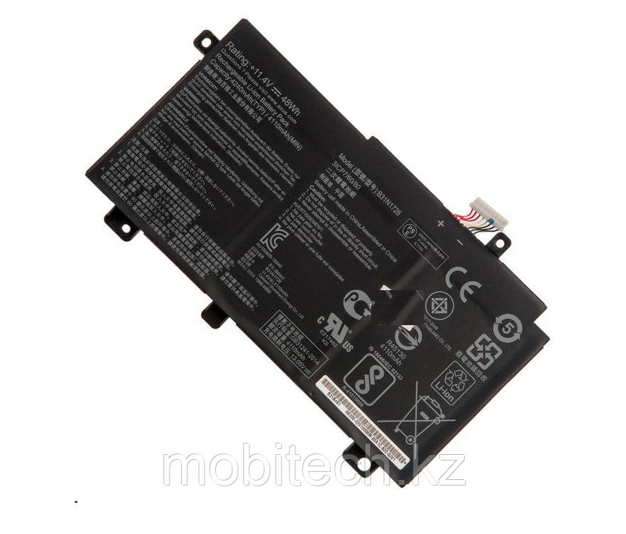 Аккумулятор б.у, восстановленный B31N1726 11.4V 48Wh FX504 FX505 FX506 FA506 FA706 ORIGINAL 38% износ 62%
