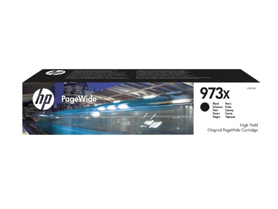 Картридж HP 973X Black для PageWide Pro 477/452 L0S07AE