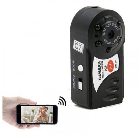 Мини-камера Camcorder HD Q7 с управлением по Wi-Fi и ночным видением - фото 2 - id-p92977534