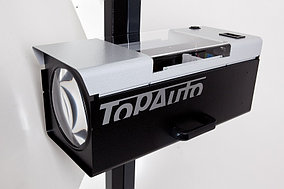 Прибор контроля и регулировки света фар усиленный TopAuto HBA26D_grey
