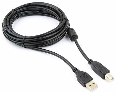 Кабель USB, Cablexpert CCF-USB2-AMBM-6, 1.8м, черный