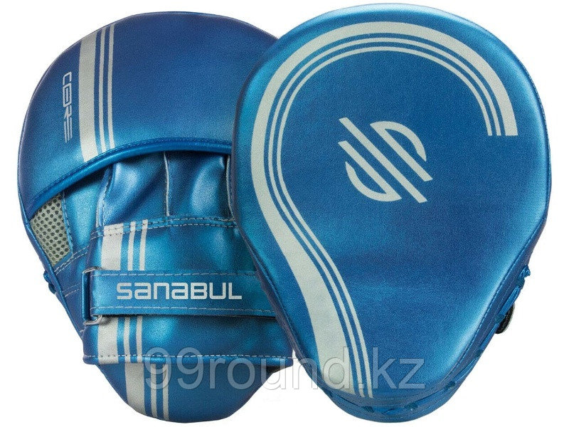 Боксерские лапы Sanabul Core Series CS-PM-BL голубой