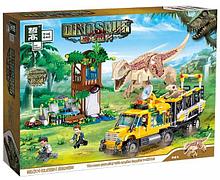 Конструктор QL1720 Jurassic World Аналог лего LEGO 75929 похищение динозавра 582 деталей