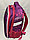 Школьный ранец для девочек, 1-3-й класс. Высота 38 см, ширина 27 см, глубина 16 см., фото 4