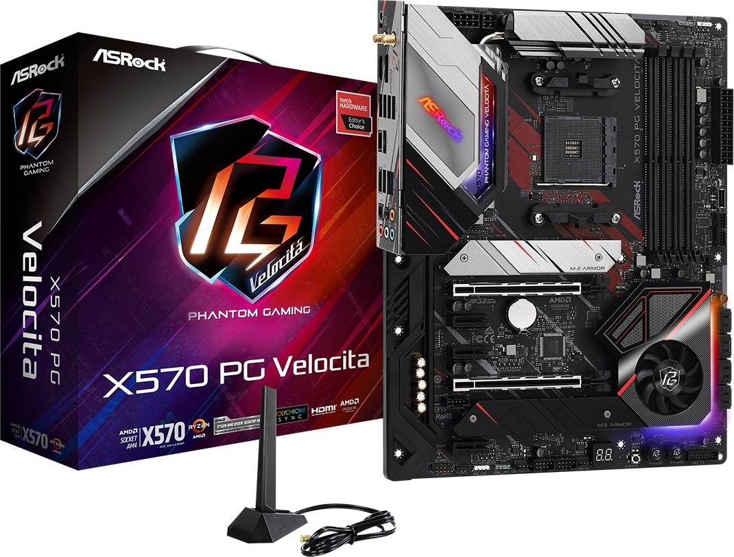 Материнская плата ASRock X570 PG VELOCITA