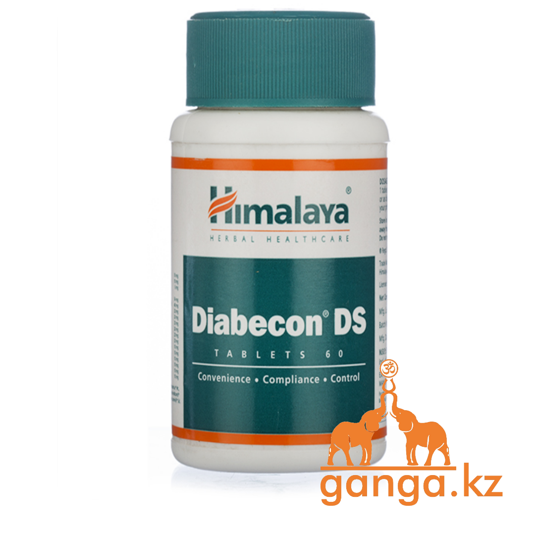 Диабекон ДС "Двойная Сила" от Сахарного Диабета (Diabecon DS HIMALAYA), 60 таб.