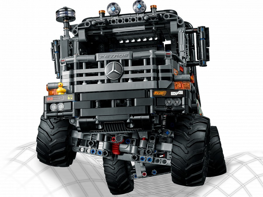 42129 Lego Technic Полноприводный грузовик-внедорожник Mercedes-Benz Zetros, Лего Техник - фото 5 - id-p93017852