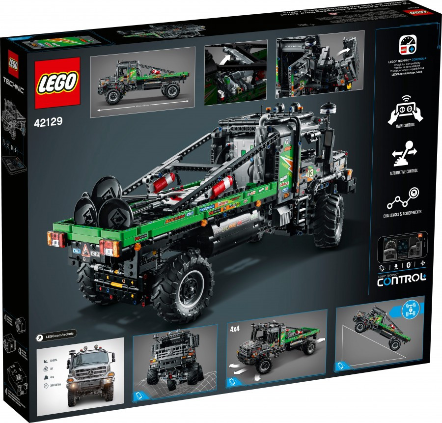 42129 Lego Technic Полноприводный грузовик-внедорожник Mercedes-Benz Zetros, Лего Техник - фото 2 - id-p93017852