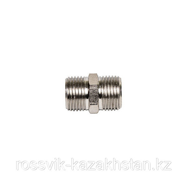 Переходник ROSSVIK ММ М1/2"- М1/2", A121/10.R