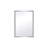 Silverframe, Зеркало в серебристой металлической раме, 500 х 700 мм, фото 2