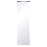 Прямоугольное зеркало в серебристой металлической раме SILVERFRAME 550х1600мм, фото 2